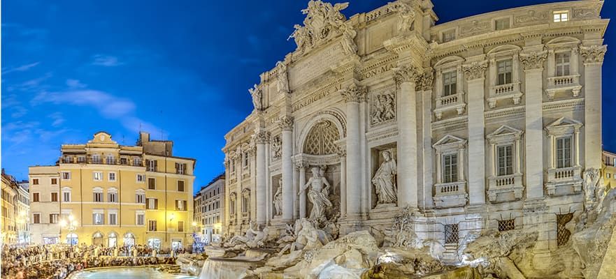 Trevi Fountain, Rome, Italy, Europe